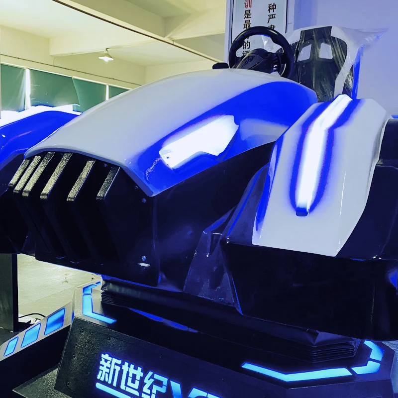 Hottest earn money VR product 3 dof motion platform racing car 9D virtual reality interactive arcade game simulator for VR park