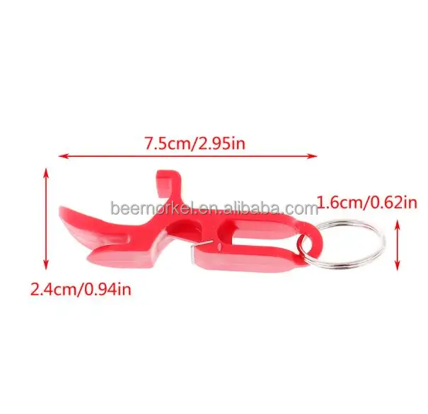 Fast Dispatch chug can Keychain Bottle Opener Shotgunning Tool for beer can