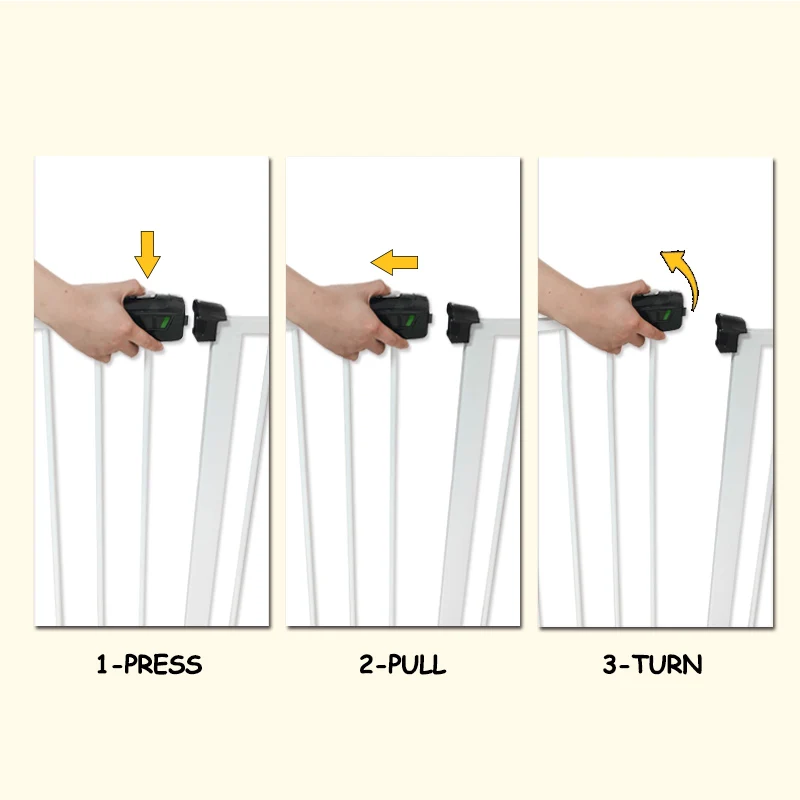 Prodigy SG002 EN1930 ASTM approved Indoor security gates,baby safety barrier safety gate , metal baby gate for children