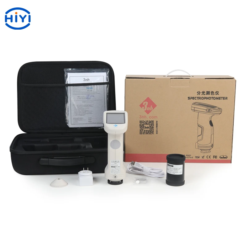 HiYi TS7700  Flat Grating Dual Optical Paths Car Paint Spectrophotometer 3NH