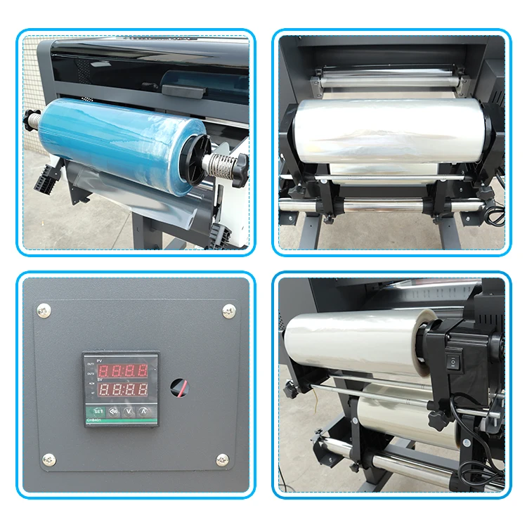 2024 new design 30cm 3 XP600 uv dtf printer a3 uv sticker printer pet film uv dtf printer full set ab film