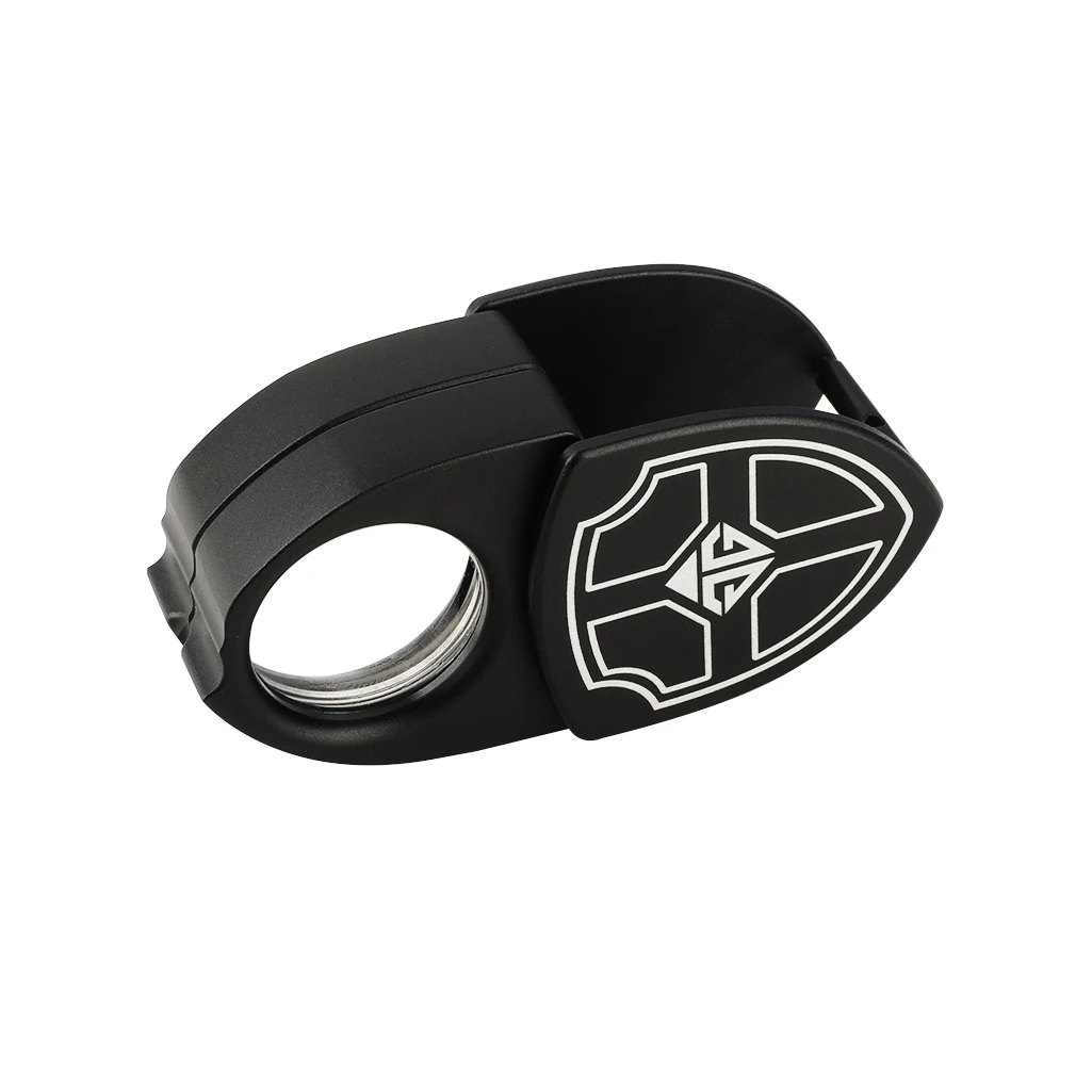 Diamond Inspecting Loupe High-End GemTrue Shield Loupe 21mm 10x Lens Deluxe Black Patent Pending