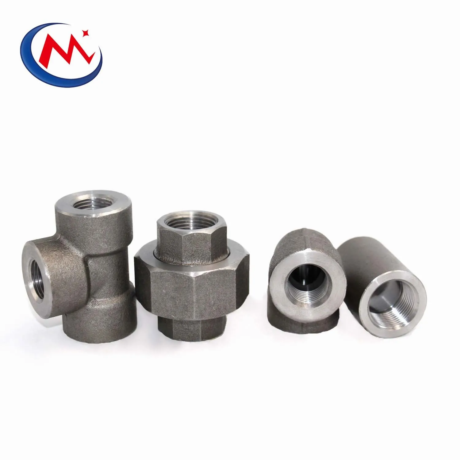 3000lbs 6000lbs High Pressure Forged Steel Pipe Fittings tee elbow union A105 Pipe Fitting carbon steel pipe fitting