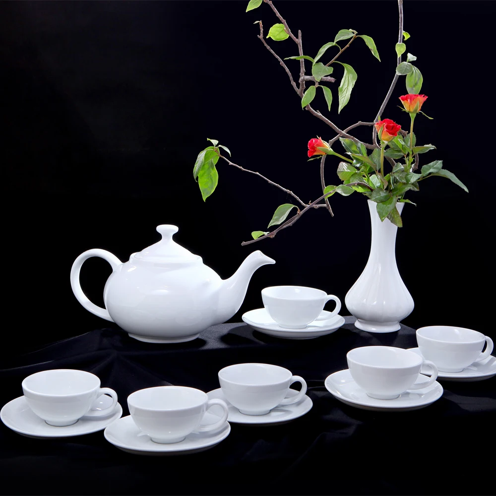 OEM Ceramic Tea Set -  High quality Enamel Teapot set with heat resistant and customized package as gift from Viet Nam