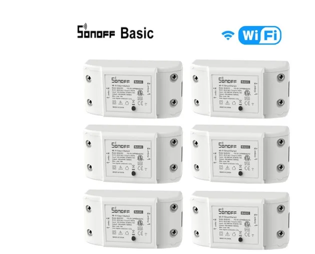  Лидер продаж 2021 выключатель света для умного дома sonoff wifi basic r2 переключатели дистанционного