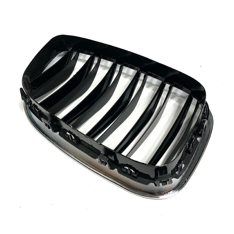 Single Slat Gloss Black Grille Car Front Bumper Kidney Grill For BMW 7 Series G11 G12 730i 740i 750i 740e 725d 730d 2020 2021