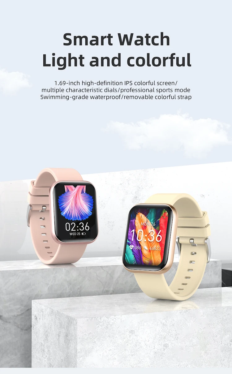 Multiple Languages Mens Smart Digital Health Band Luxury New Arrival Smart Wrist Watch P85 Dropshipping Products 2022