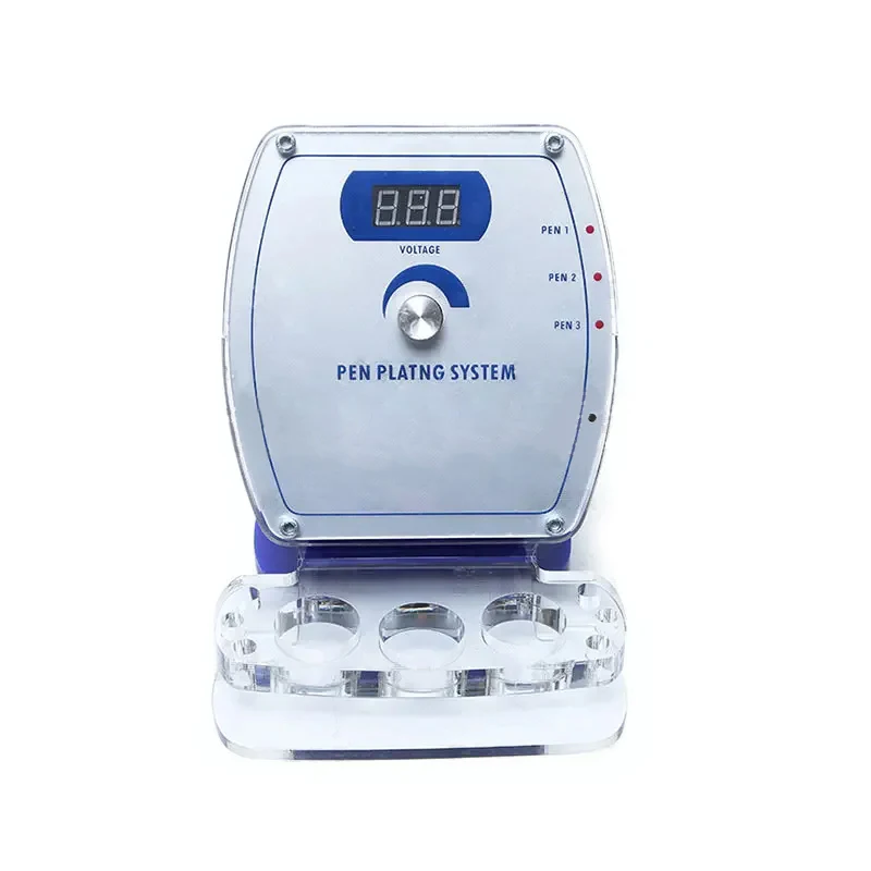 Portable Jewelry Small Gold Plating Machine Blue Digital Display Electroplating Pen Plating Machine