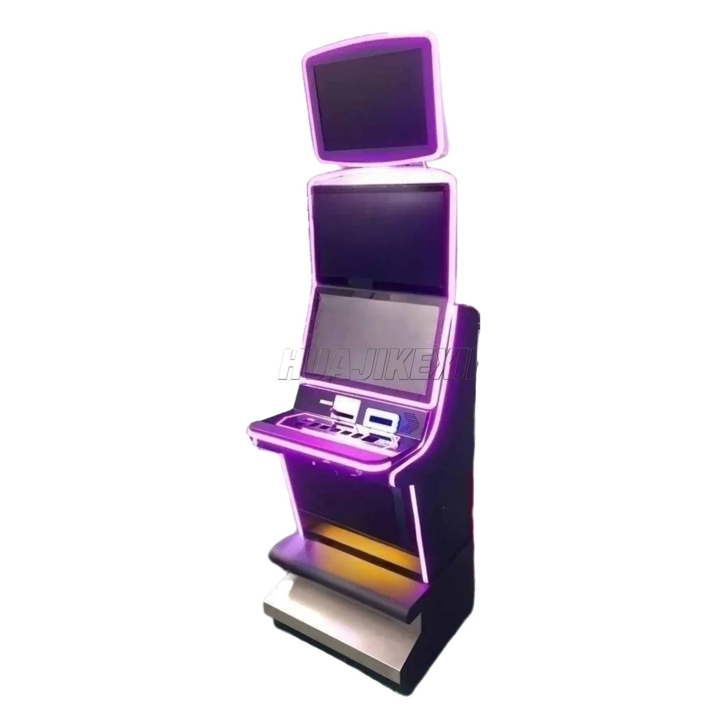 2023 USA Popular 27 inch LED Triple Monitor Metal Cabinet Computer PC For Skill Game Machine