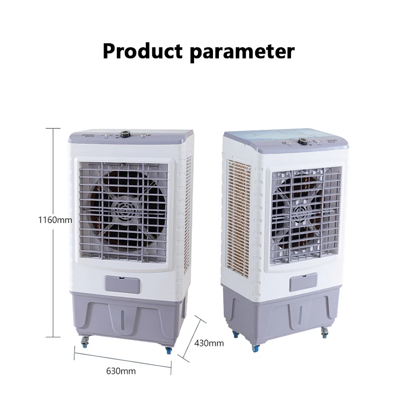 Evaporative water-cooled moving Air cooler Ice crystal refrigeration Air cooler