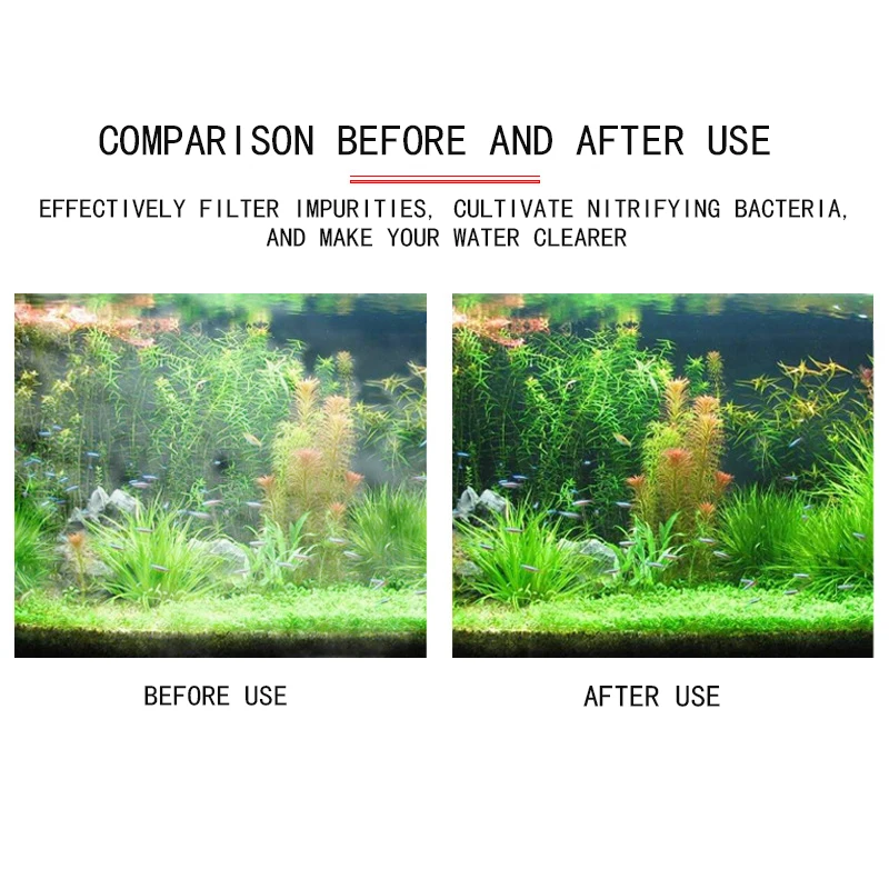Bacteria house ceramic ring aquarium filter fish tank water purification stone filter material