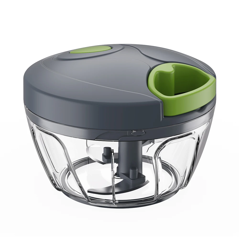 Hot Sale Kitchen Vegetables Blender Garlic Cutter Mini Manual Food Meat Vegetable Garlic Grinder Chopper