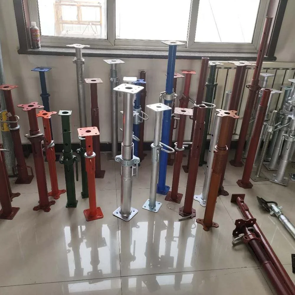 NANXIANG STEEL adjustable galvanized steel prop tripod for construction price scaffolding-steel-props