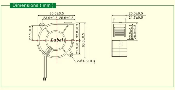 Professional Manufacturer 5v 12v 24v 6025 60x60x25mm Brushless For Humidifier DC Blower Fan