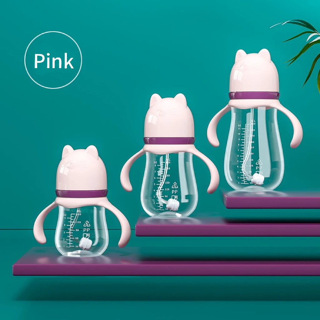 Factory Custom BPA Free Plastic PP Baby Bottle Custom OEM Feeder 160/240/330ml Anti Colic Baby Feding Bottle