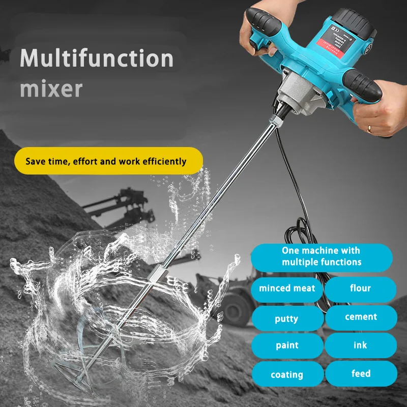 high quality Industrial mixer Cement mixer six-speed speed mixer