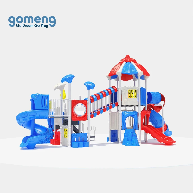 GM-010 дешевые открытый слайд оборудование для детских площадок Сделано в Китае