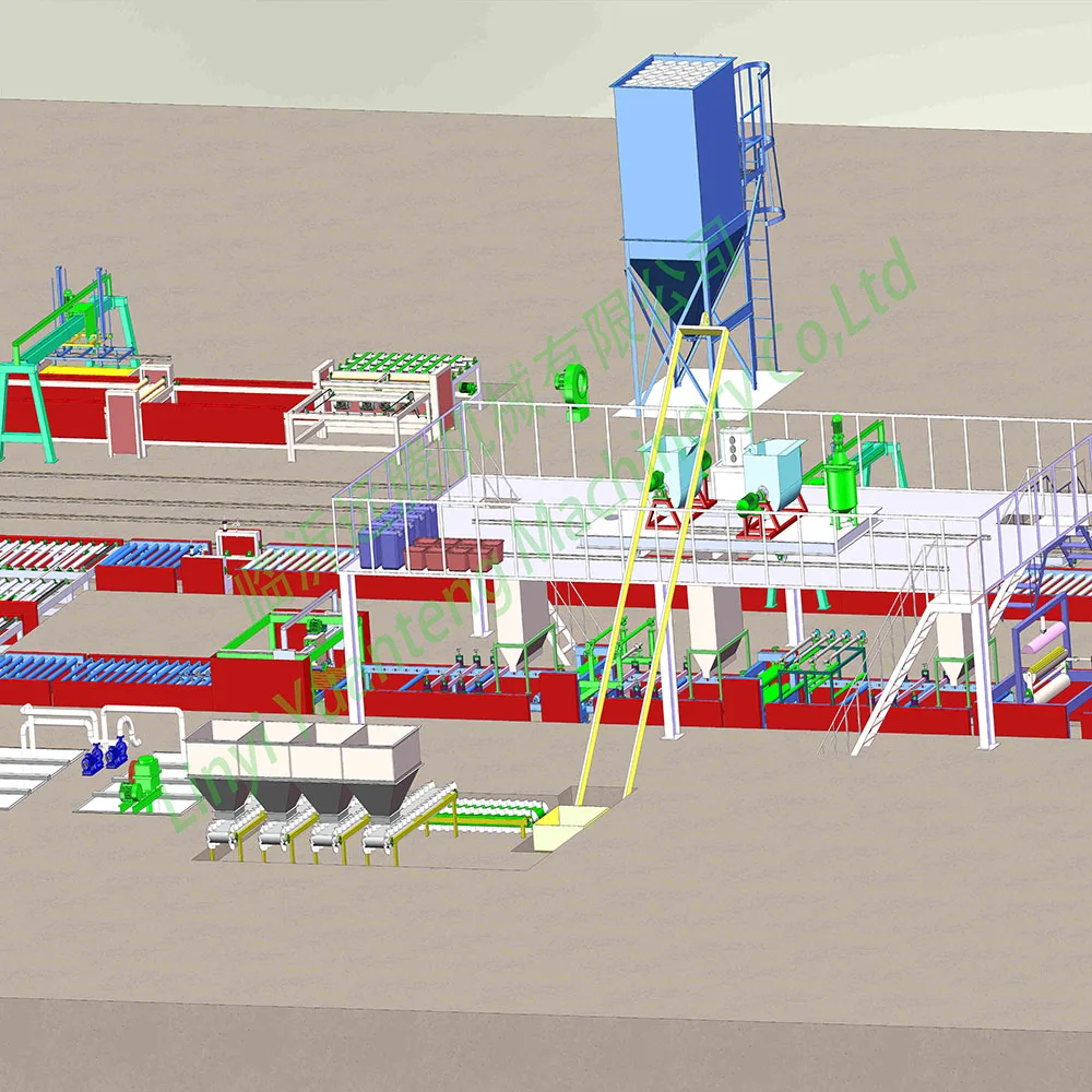 400 pcs daily glass magnesium board production line