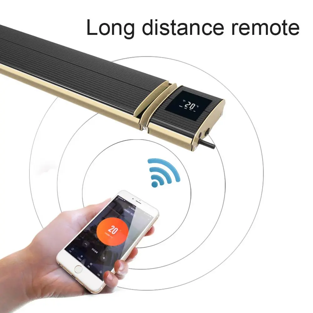 Wifi control safety and warmly home wall radiant infrared heater