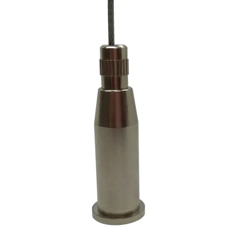 Brass Wire Rope Cable Gripper Cable Holders For Track Rail Hanging Ceiling Lights