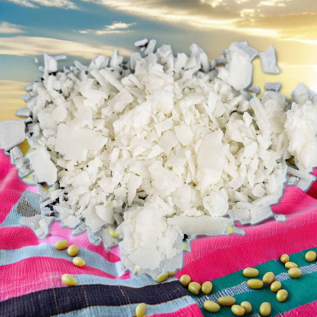 Hot Selling Natural Modified Tea Light Scented Soy Wax Bulk Candle Eco-Friendly DIY Flake Shape for Candle Making