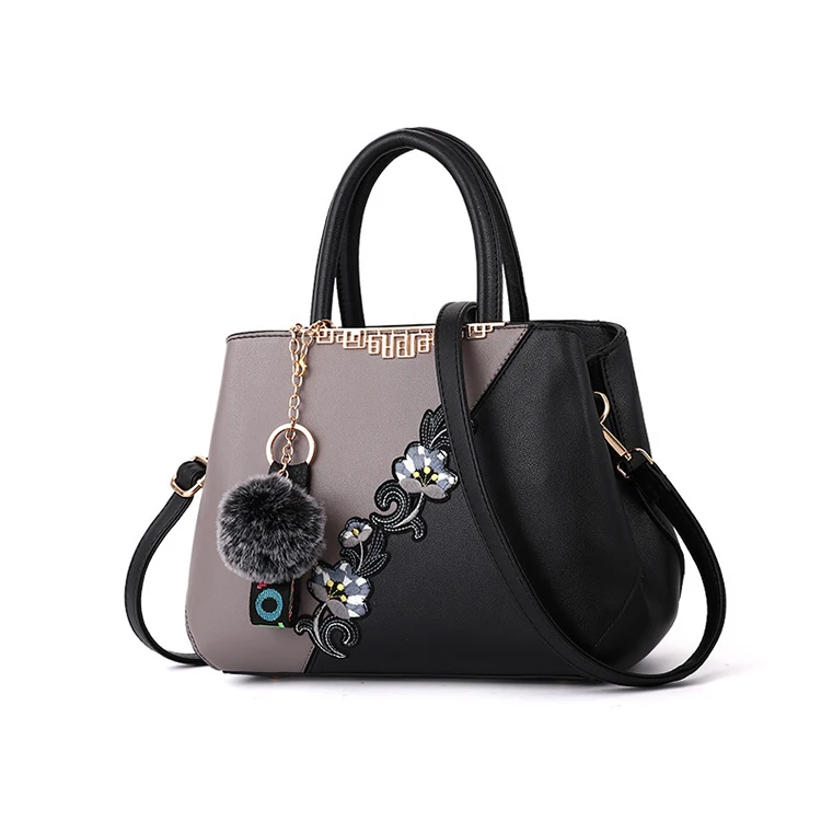 
handbags Contrast color ladies handbags shoulder messenger bags fashion manufacturers 