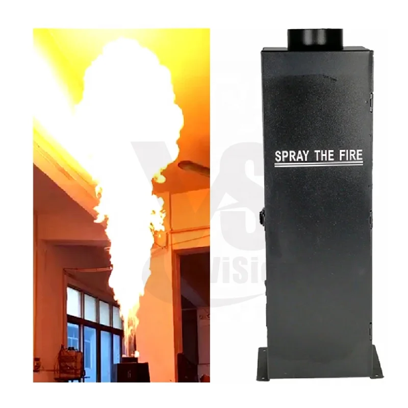 Профессиональное оборудование для сценического эффекта контроллер Dj Dmx 512 200 Вт шестиугольная спрей цветная сценическая машина огня