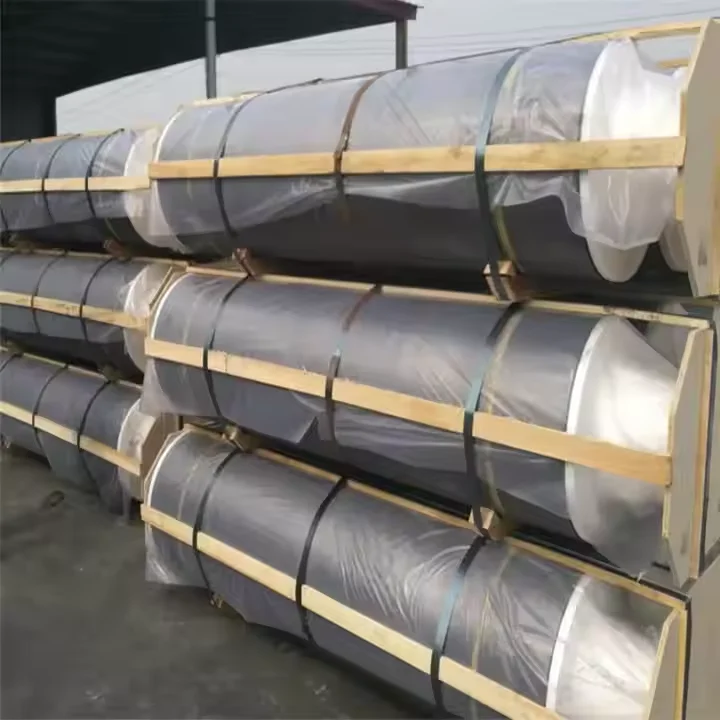 UHP/HP/RP 700mm electric arc furnace high quality carbon graphite electrode factory price EAF graphite electrode