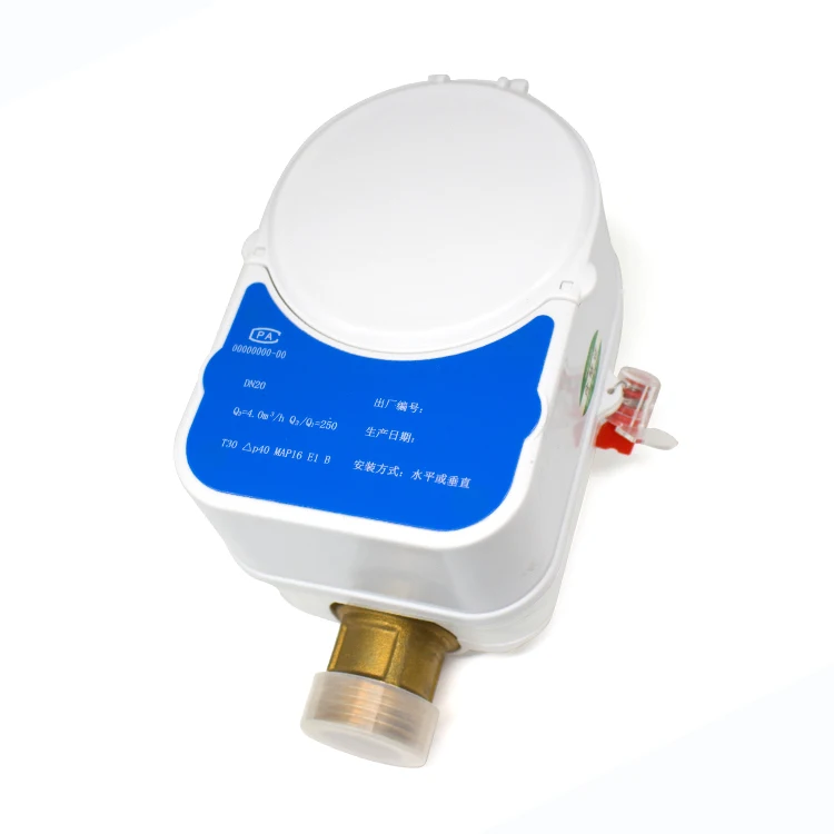 Anti-Flaking water tap meter