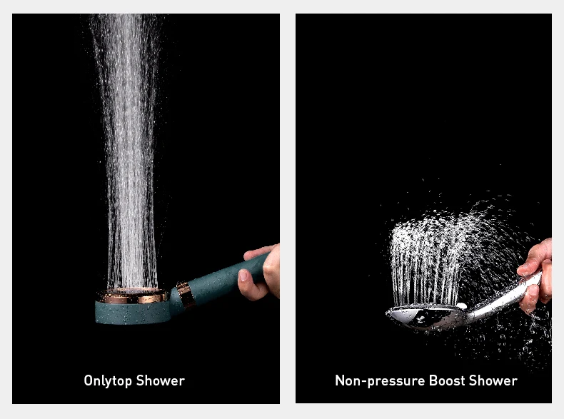 High Pressure Water Saving Removes Chlorine Handheld Beauty  Shower head Filtered Shower Head
