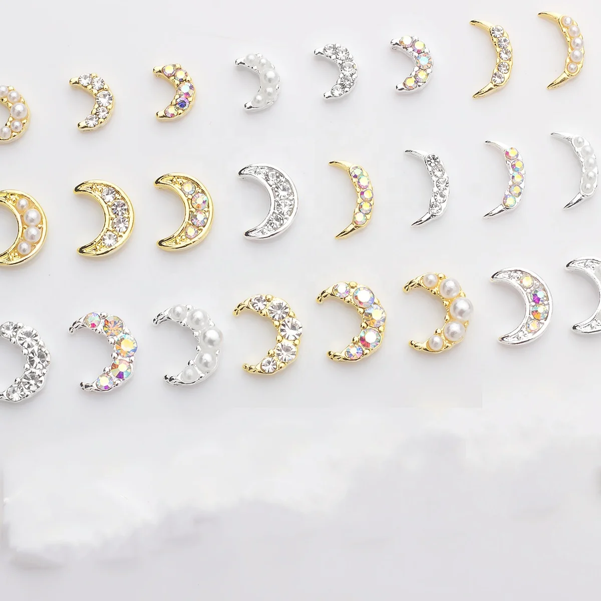 Nail Art High Quality Nail Crystals Luxury Alloy Diamond Jewelry for Nail Charms Decoration Accessories