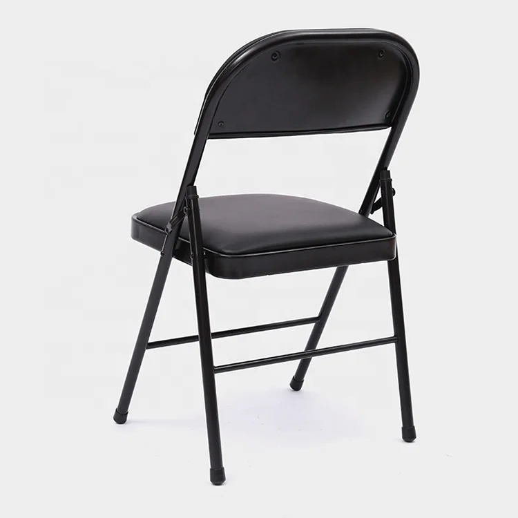 Wholesale Custom Commercial Outdoor Stackable Garden Folding Metal Chair For Wedding Party Events