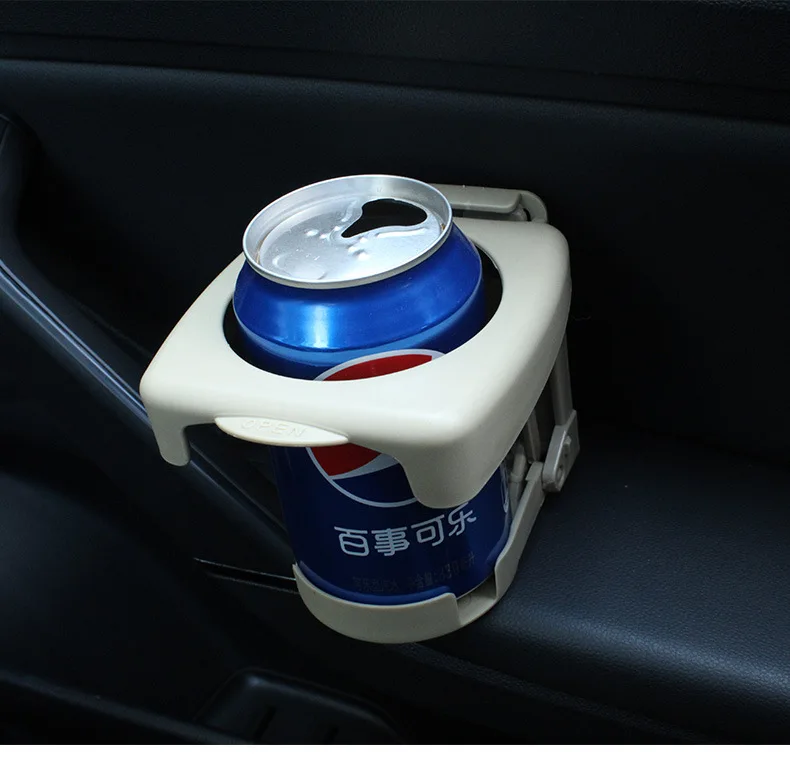 High Quality Car Seat Side Cup Drink Holder PP Auto Center Console Organizer Coffee Water Cup Candrink Ashtray Storage Box