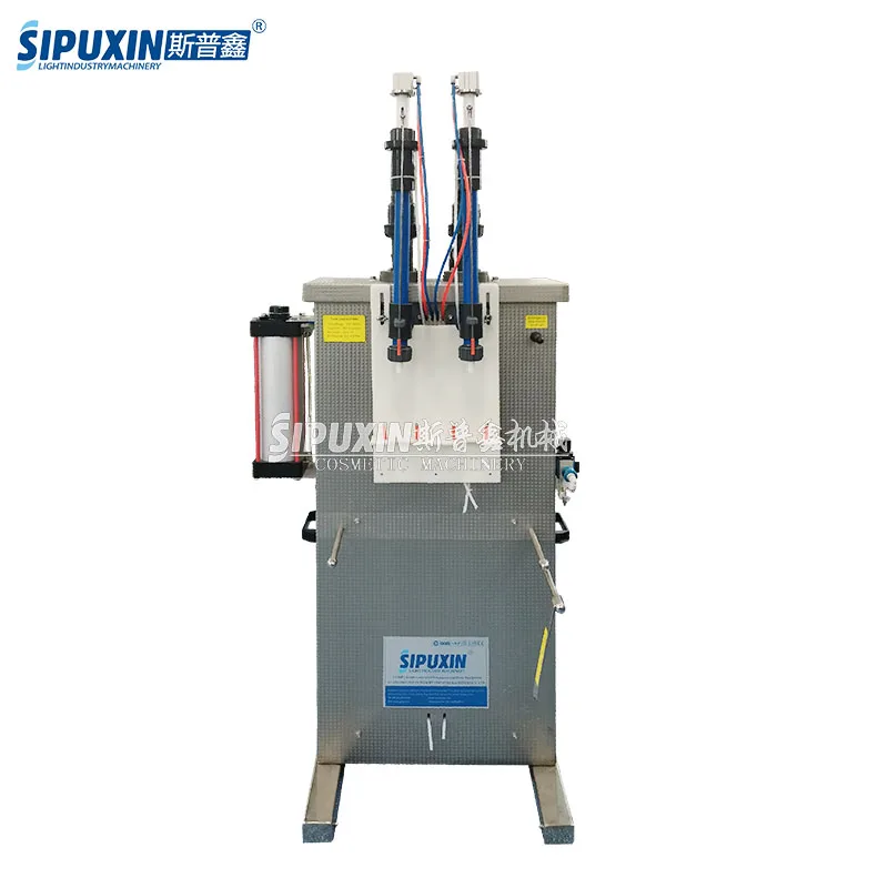 High Efficiency Double-head Anti-corrosion Filling Machine For  Liquids Lotions Creams