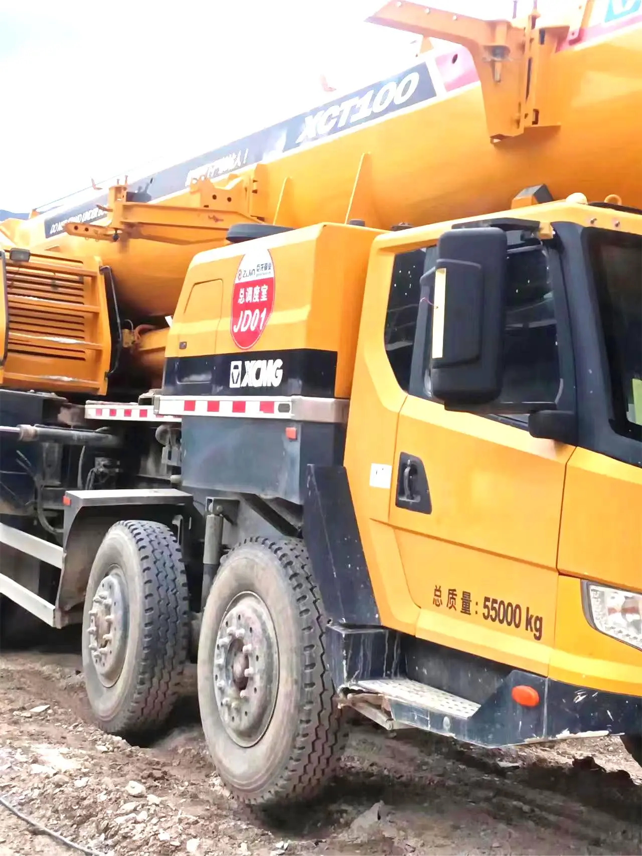 XCMG Official XCT100 2014 Year Second Hand Crane Used 100 Ton Mobile Truck Crane For Sale