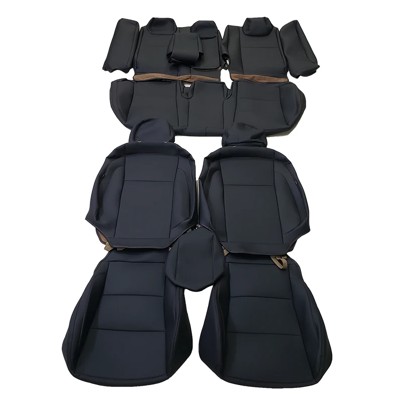 Leather Upholstery Kit Camry 7th Gen XV50 Custom Fit Car Seat Covers for Toyota camry 2012-2017 LHD
