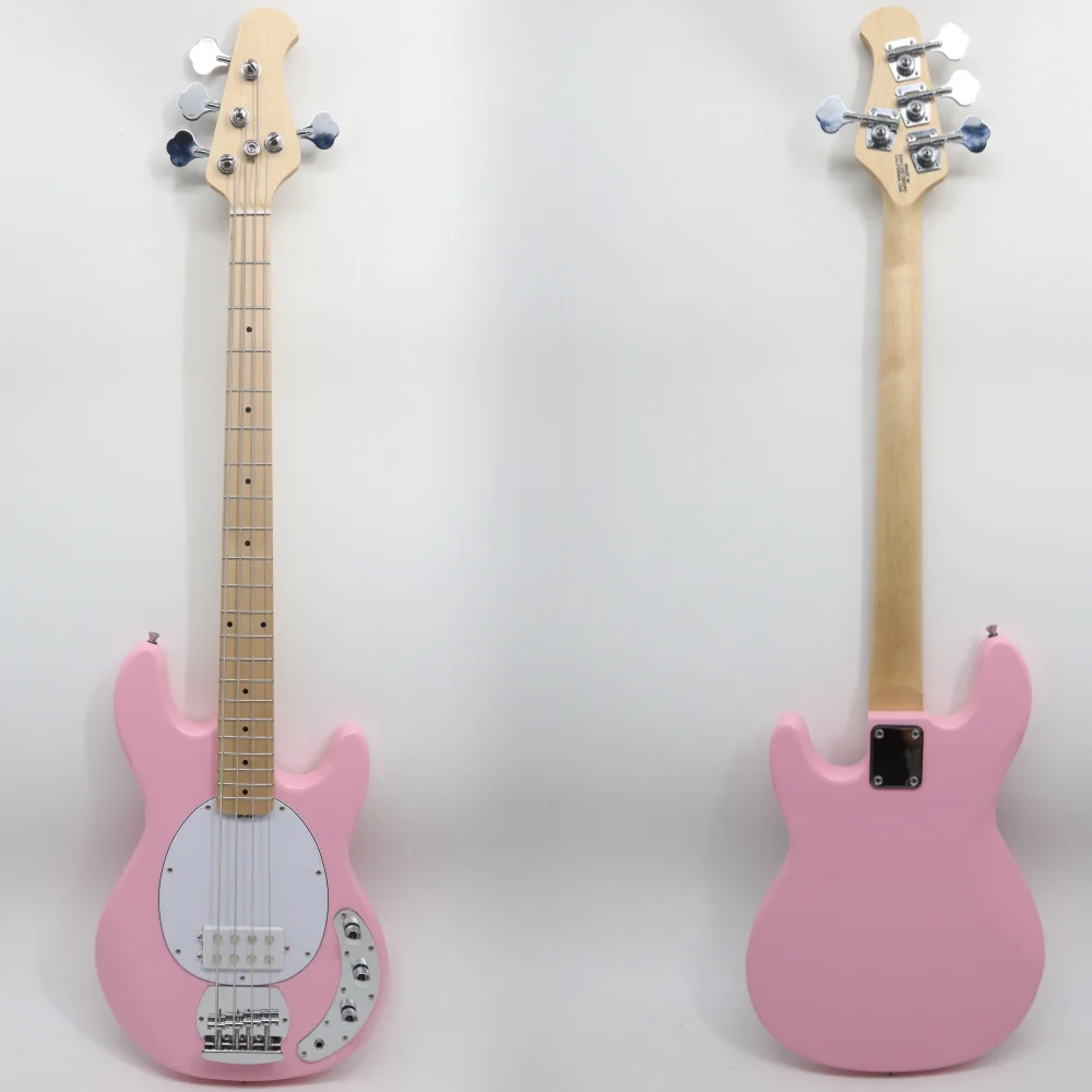 4 String Electric Bass 22 Frets Humbucker Pickup Mahogany High Grade Bass Guitar