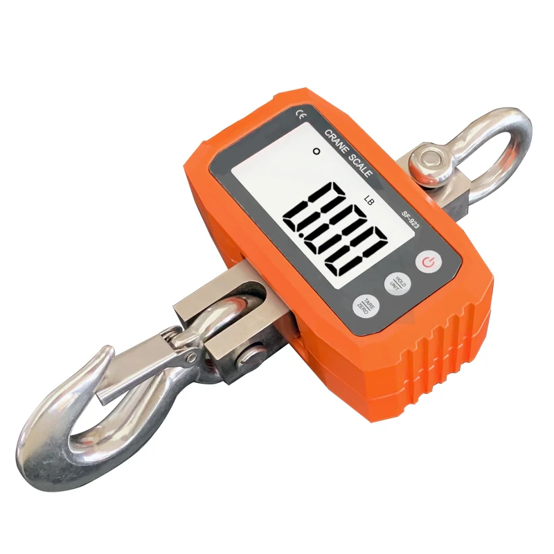 Sf923 2200lbs/1000kg Hanging Scale LCD Digital Industrial Heavy Duty Crane