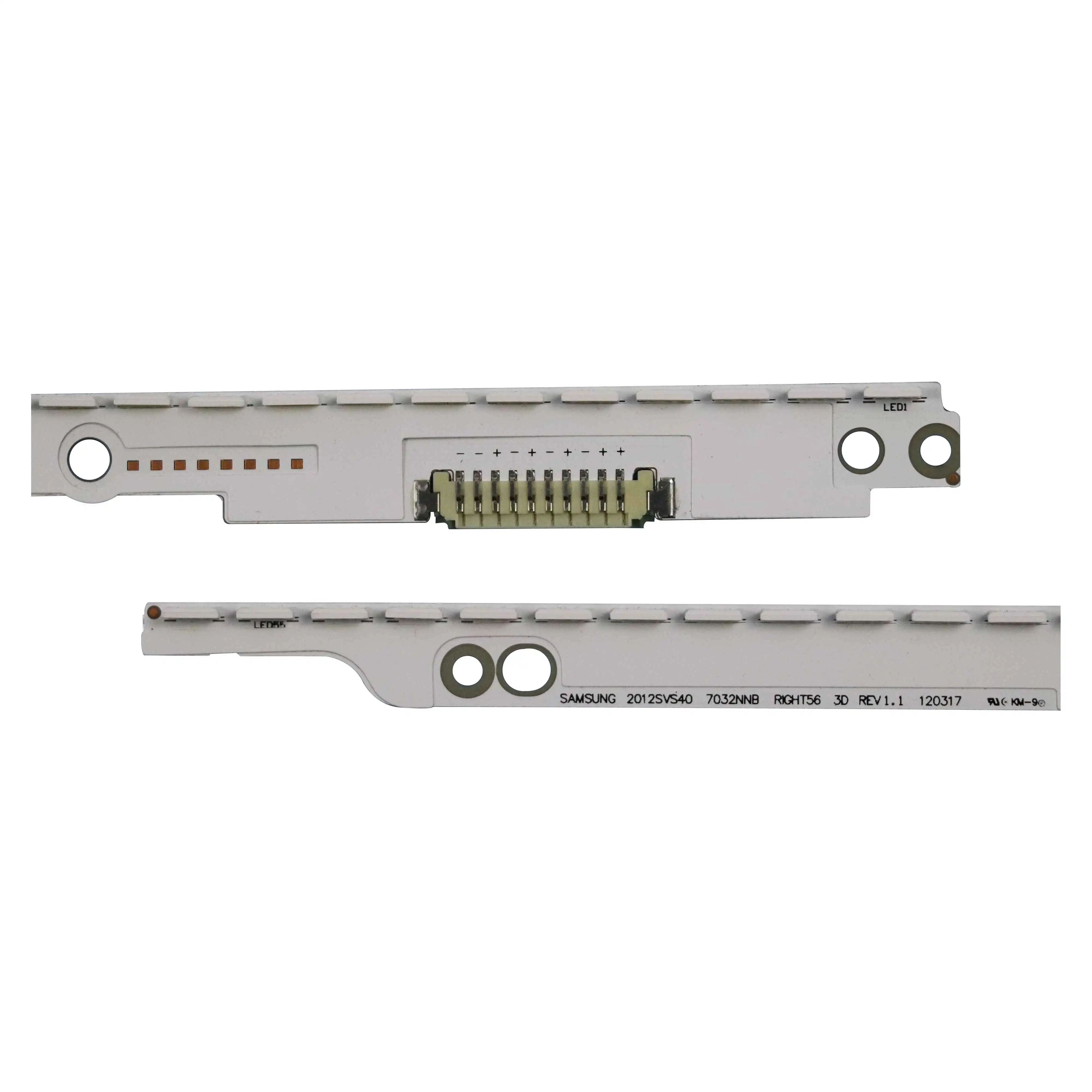 56lamps LED Strip Light 2012SVS40 7032NNB LEFT56/RIGHT56 3D REV1.1 for Samsung UE40S5500 UA40ES6100J UE40ES5500K UE40ES6100W