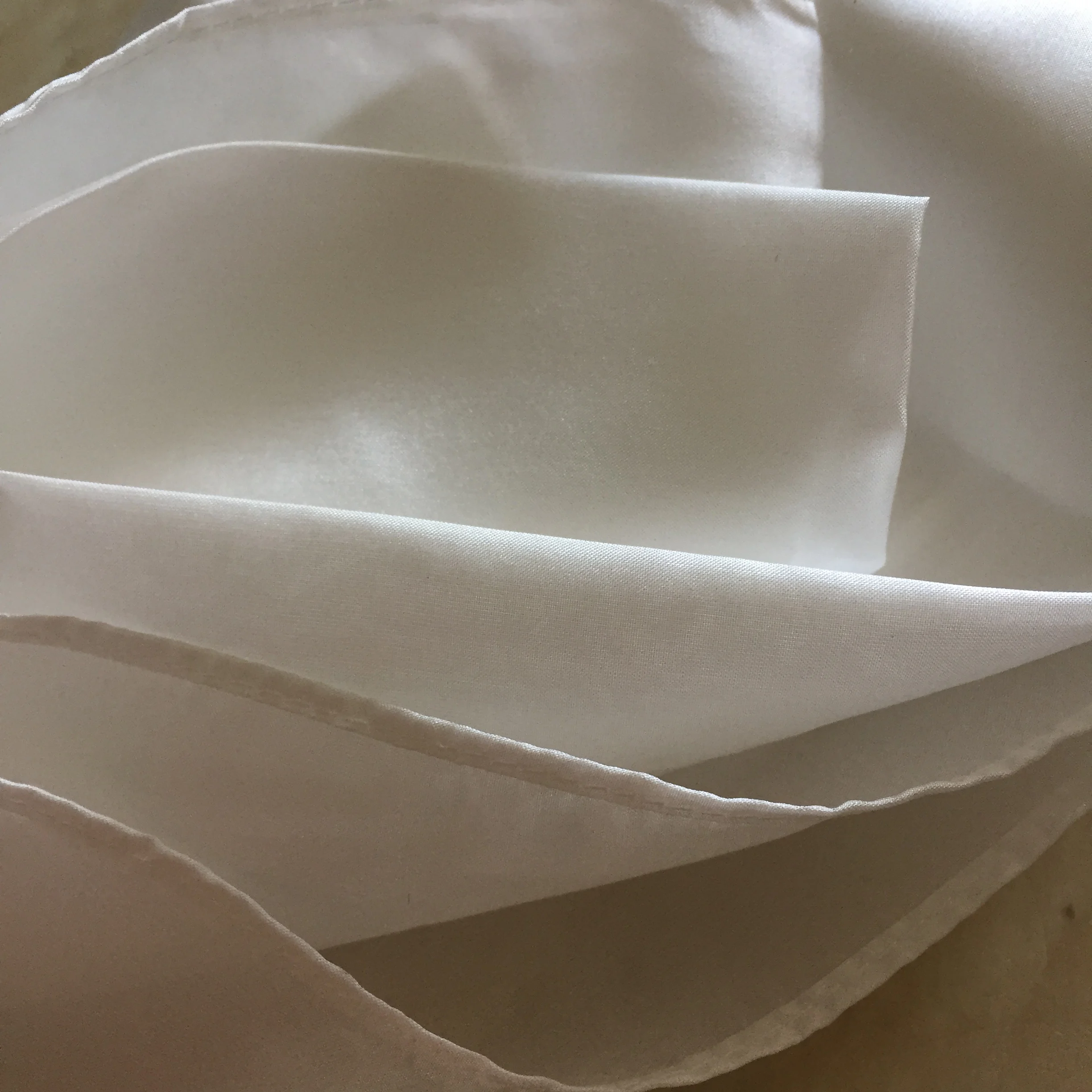 IN STOCK Habotai bulk White Scarf 44cm*180cm 8mm for hand painting DIY hot sale factory direct