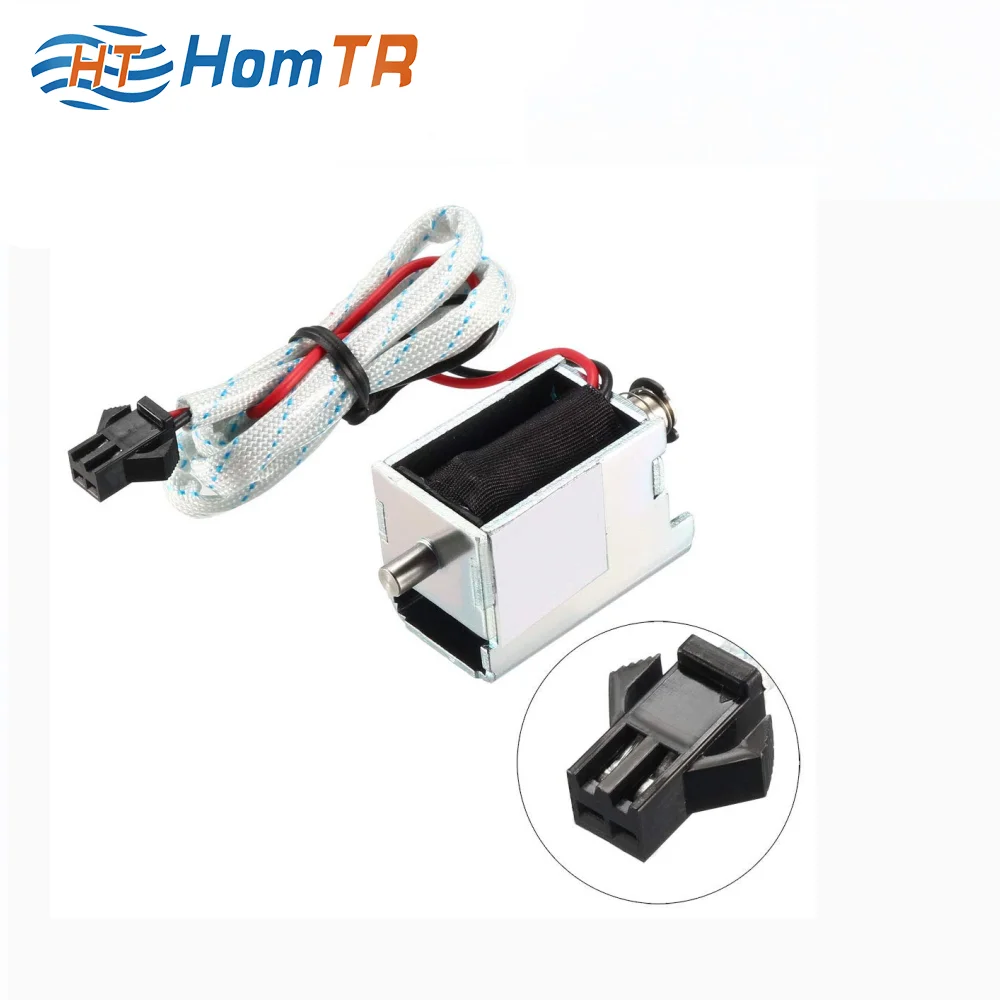 DC 24V/12V Push Pull Type Open Frame electric lock pick Electromagnetic Solenoid