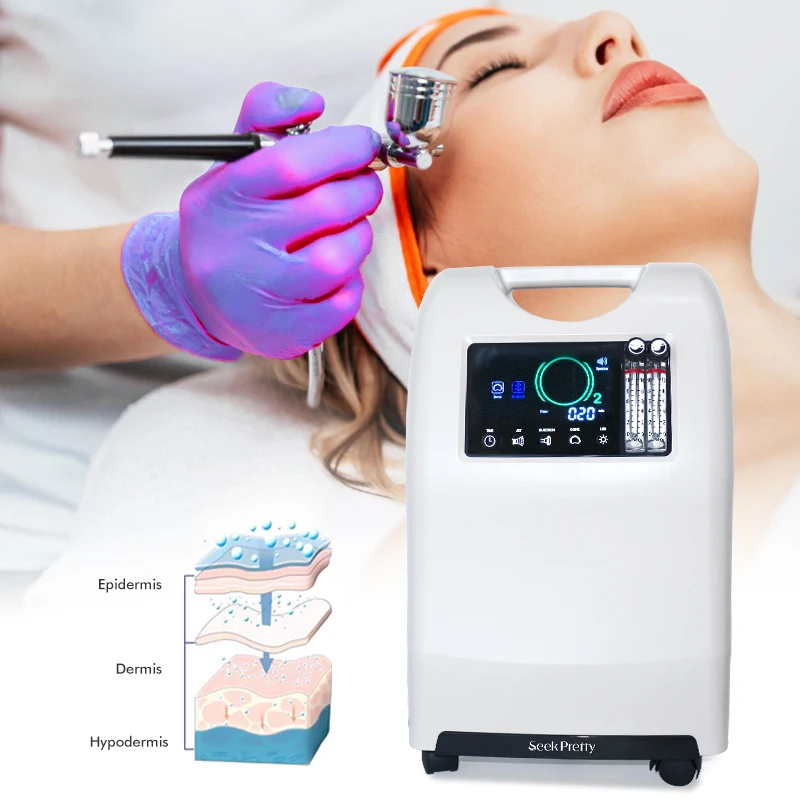 Oxygen Dome Facial Beauty Salon Spa Equipment Supplies Oxygene Facial Machine With Jet/ Dome/led light for skincare