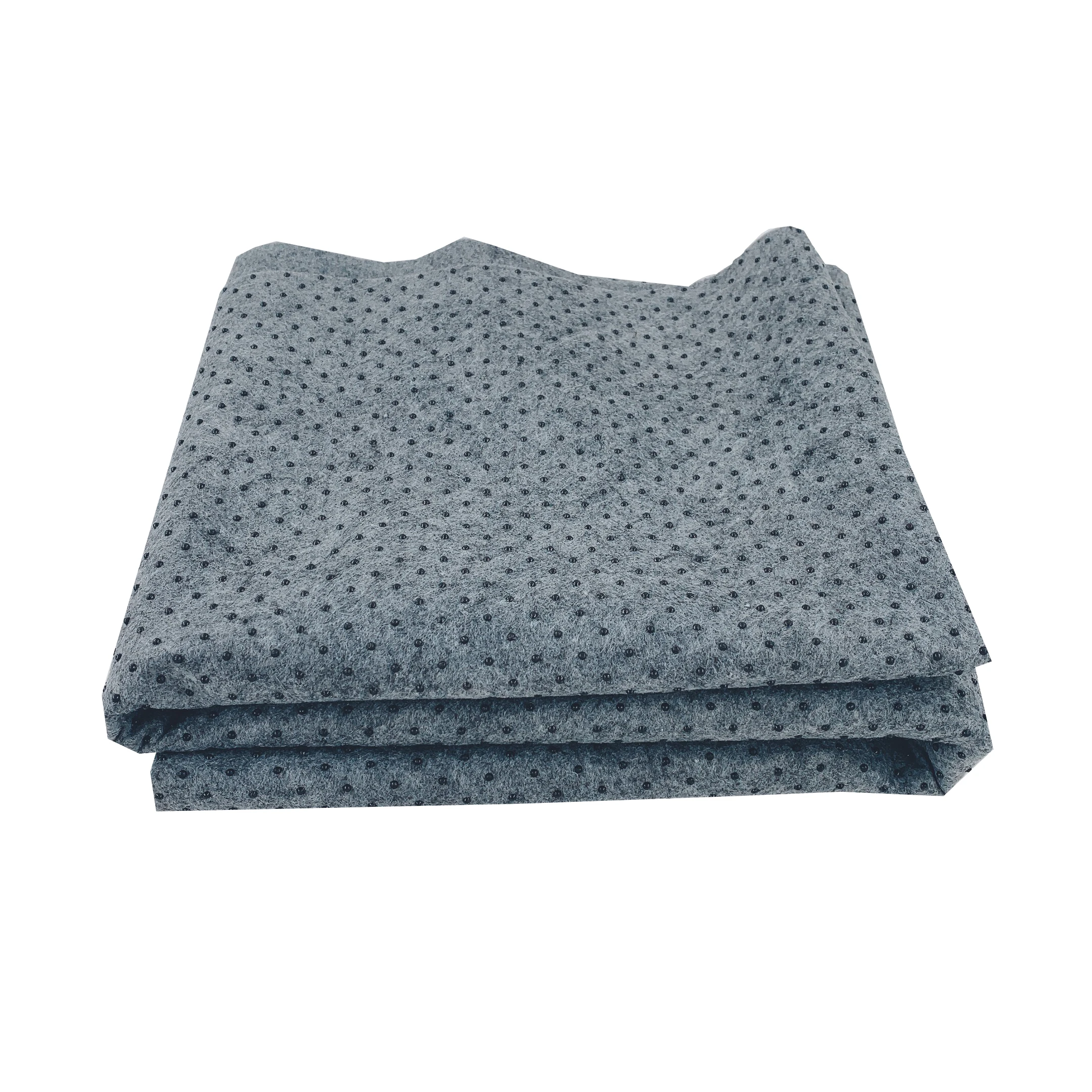 Green And Environmentally Friendly Non Woven Material Nonwoven Fabrics Roll With PVC Dots