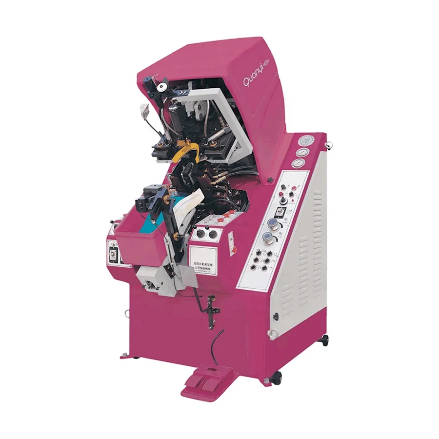 China High Quality Hydraulic Toe Lasting Shoes Heel Making Machine