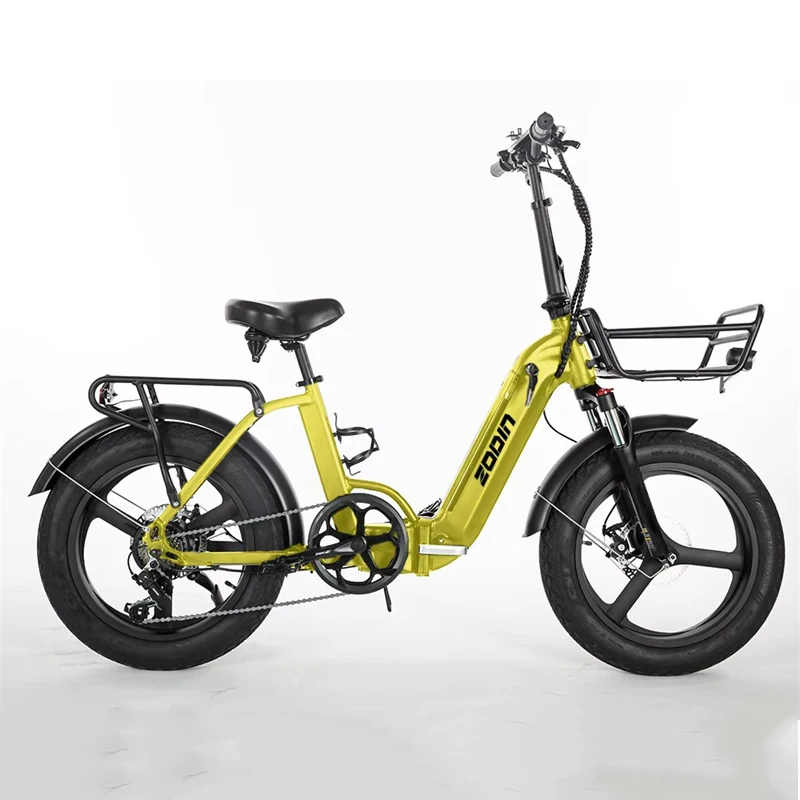 20 Inch 48V 500W 750W Fatbike Fat Tire E Bike Foldable Ebike Folding Electric City Hybrid bike