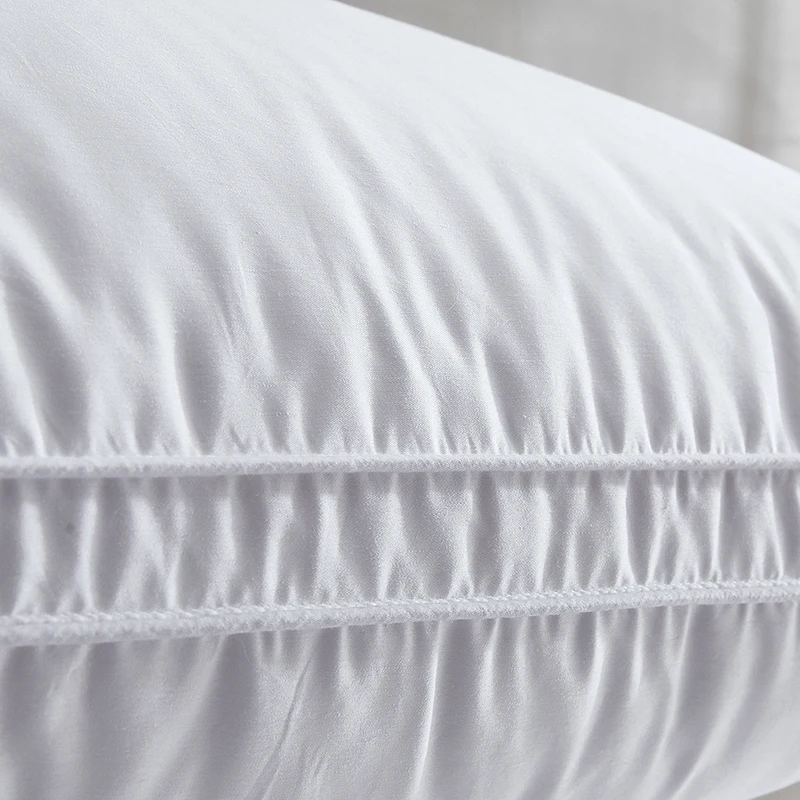 Classic 70% Goose Down and Feather Pillow Cushion Insert Feather Pillow Hotel Beding/Office Seat Cushion Goose Feather Pillow