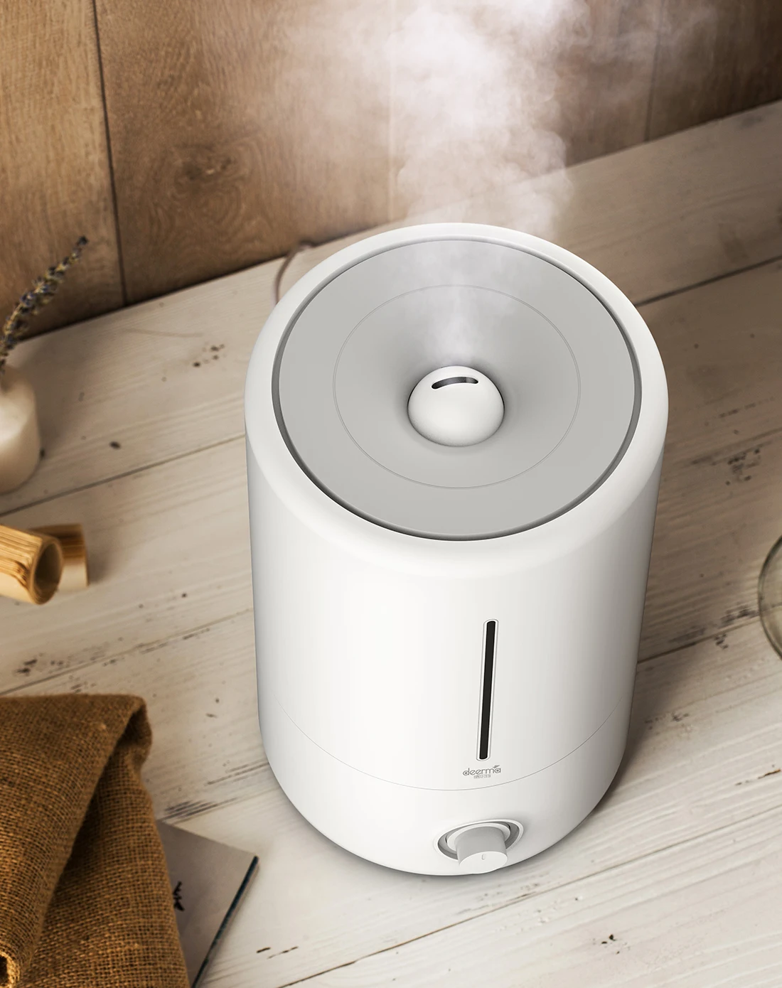 Deerma Air Humidifier F628 Purifying 5L Keep Humidity Large Capacity Ultrasonic Humidifier Aromatherapy