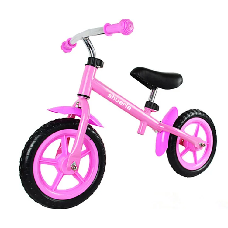 12-Inch Kids Balance Bicycle with 3-In-1 Adjustable Seat Fun Style Tricycle with Multiple Growth Stages