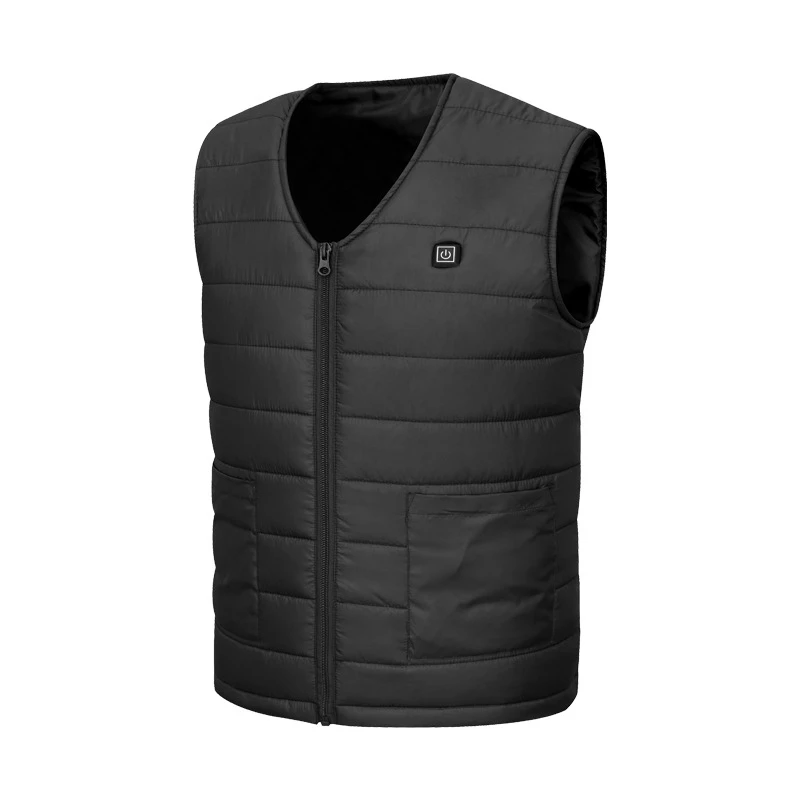 High Quality Outdoor Thermal Winter Warm vest intelligent charging and heating vest Infrared heated vest