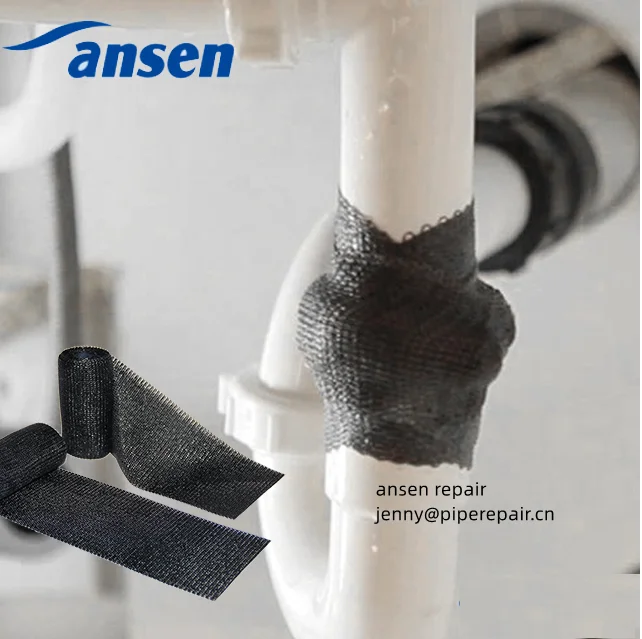 Water Activated Fiberglass Wrap Industrial Strength Pipe Repair Products bandage